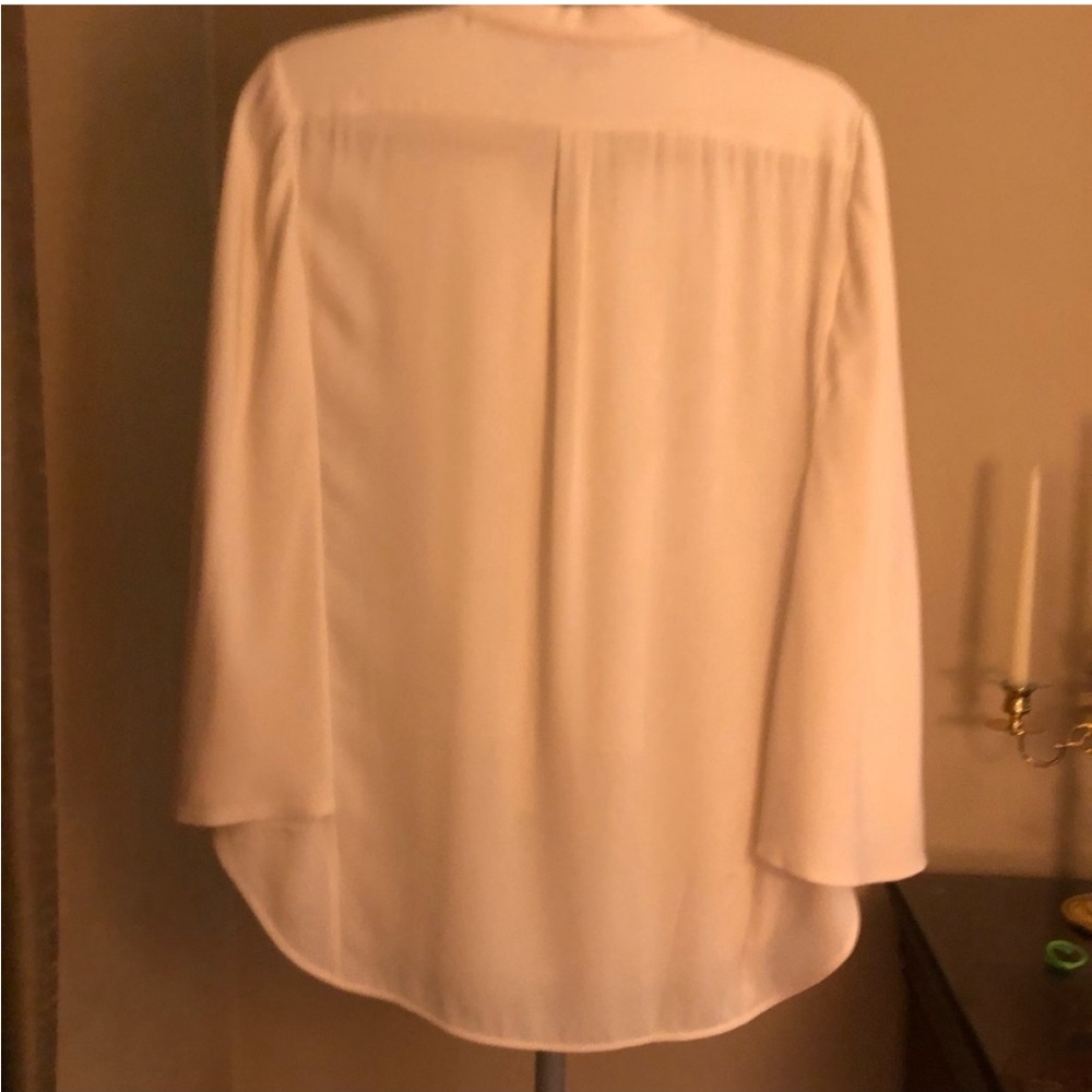 Halston Heritage, Silk cape-blouse. Stunning. Sz 10. NWOT.Photos do no justice! - Picture 2 of 6